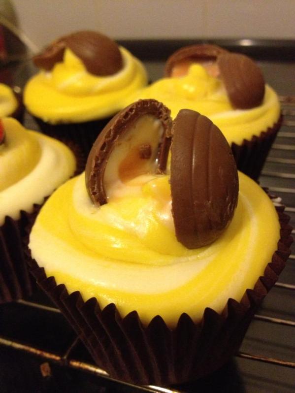 Creme Egg Inspired Cupcakes!
